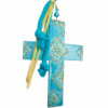 Ceramic enameled bas-relief Cross